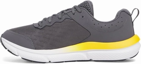 Under Armour Men's Charged Assert 10, (025) Castlerock/Castlerock/Campus Gold, 12, US