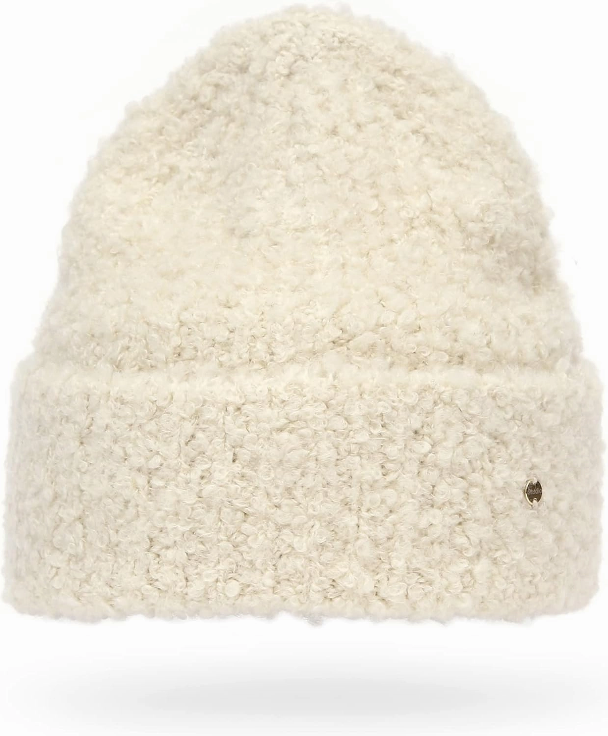 UNDERCONTROL Gold Label Unisex Fall Winter Mohair Boucle Soft Warm Cuffed Rollup Beanie Korea Knit Skull Ski Cuffed Hat Korea