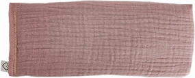 Unscented Eye Pillow - Soft & Soothing Gauze Cotton Filled with Flax Seed Weighted for Yoga Meditation Headache Relief Sleep Massage - Rose Pink