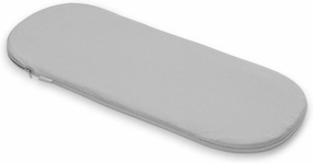 UPPAbaby Bassinet V3 Mattress Cover/Extra Cover for Bassinets 2018-Later/Ultra Soft and Comfortable/Machine Washable/Light Grey