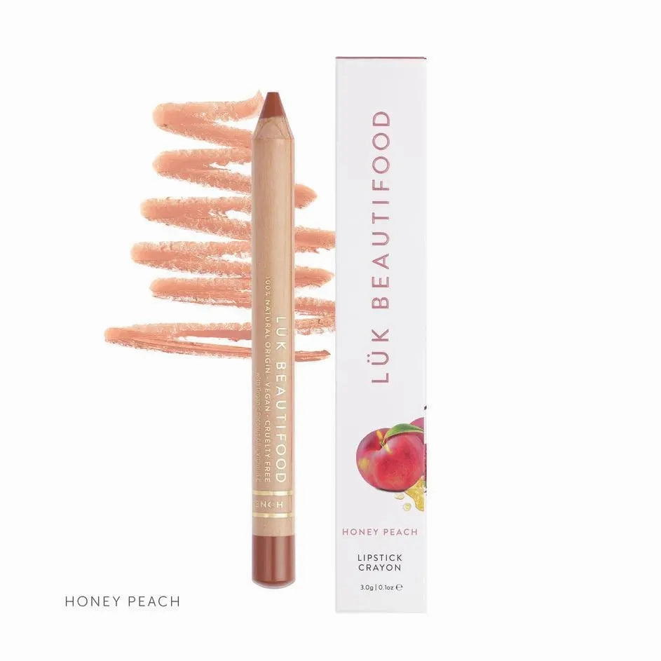 Vegan Lipstick Crayon in Honey Peach