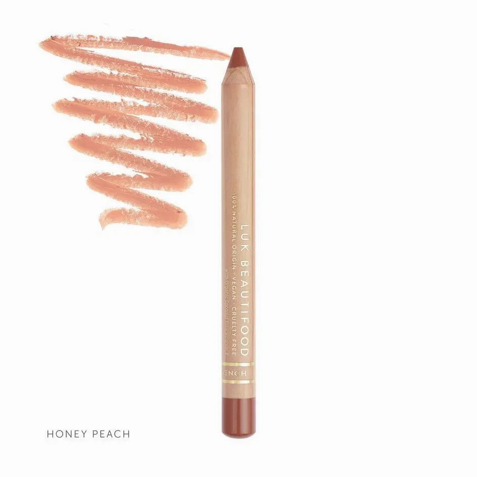 Vegan Lipstick Crayon in Honey Peach