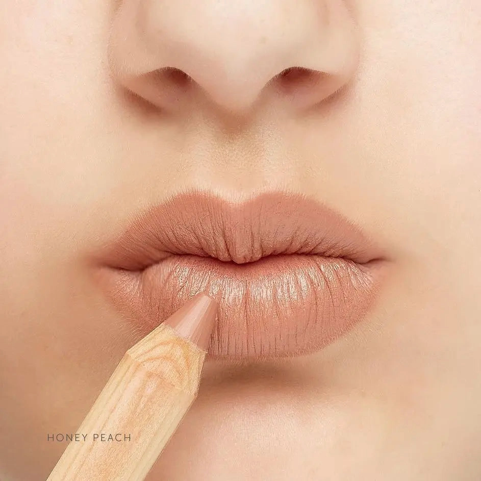 Vegan Lipstick Crayon in Honey Peach