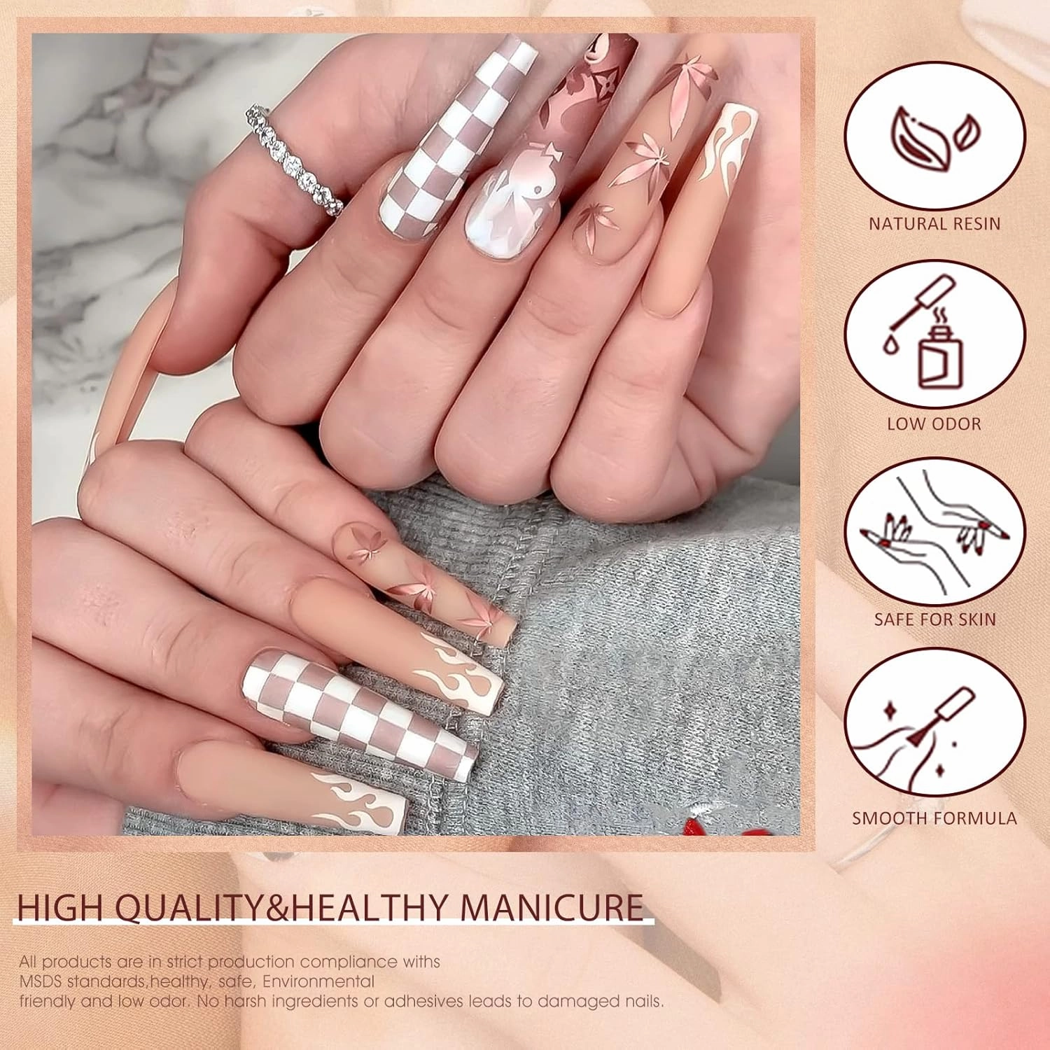 VENALISA Gel Nail Polish Set - 12 Pcs 7.5ml Nude Light Pink All Seasons Skin Tones Neutral Pink Brown Gel Polish Kit, Soak Off UV LED Gel Polish Set Nail Art Salon Manicure DIY Gifts