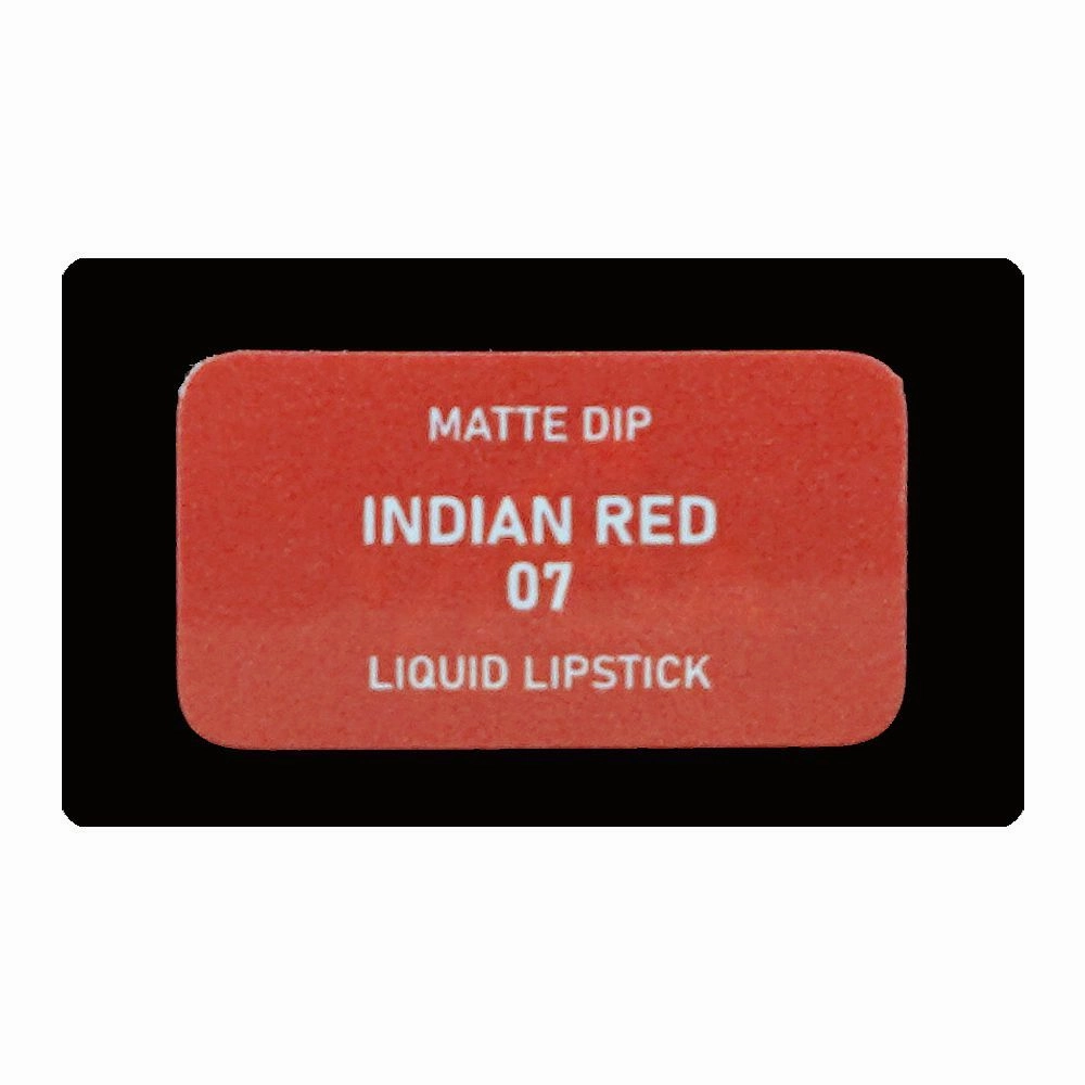 Vi'da New York Matte Dip Liquid Lipstick, 3ml, 07 Indian Red