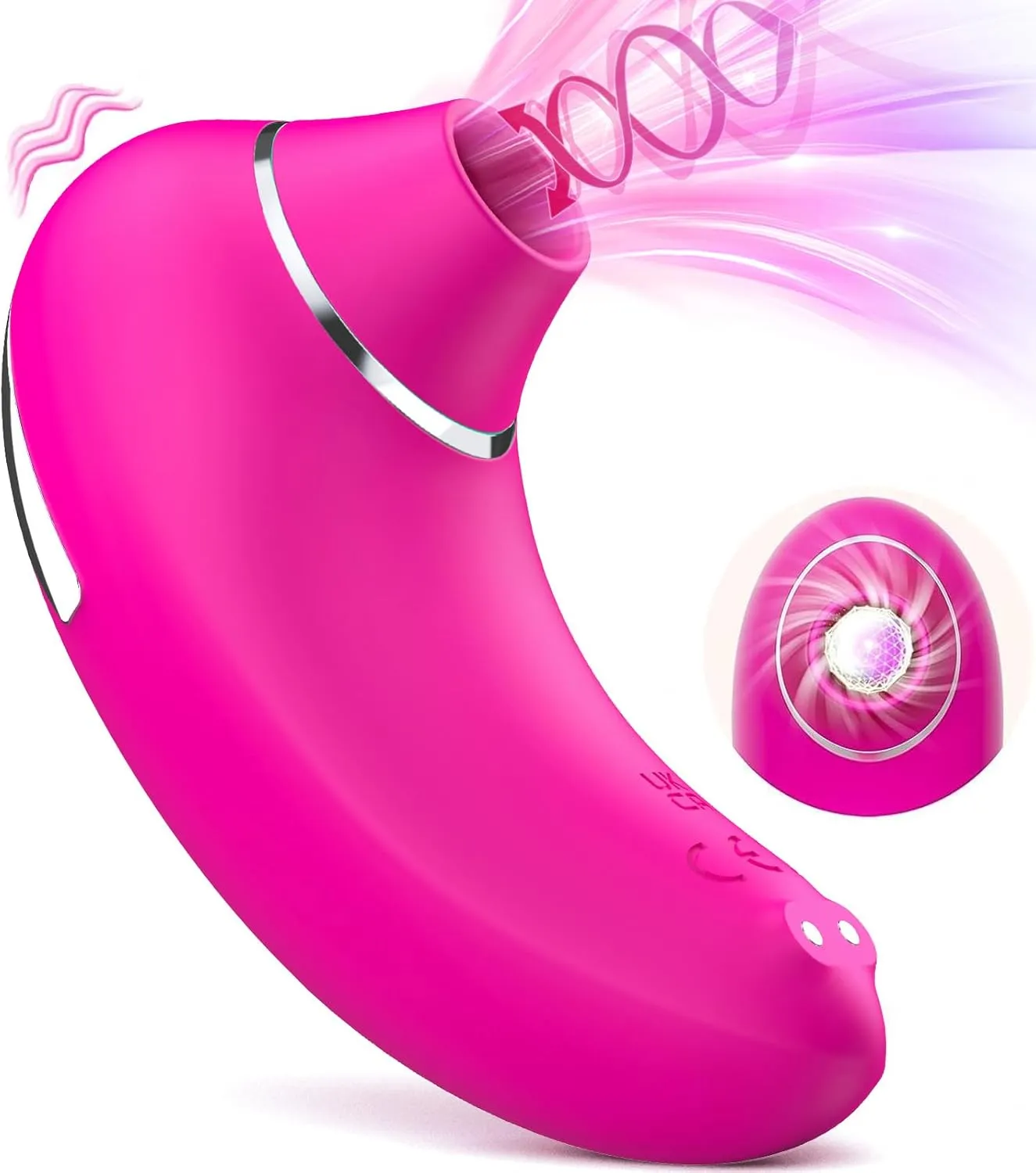 Vibrator Adult Sex Toys for Women - Upgraded Sex Toys Sucking Vibrators Adult Toys, 9 Sucking & Vibrating Rose Sex Toy Nipples Clitoral Stimulator Adult Toy for Female Adults Couples