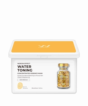 WATER TONING DAILY MASK 30Sheets, Hydrating, Moisturizing, Skin Elasticity, Wrinkle Care, Skin Vitality, Dull Skin Care, Hyaluronic Acid, Skin Barrier, Mask Sheet
