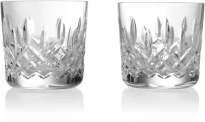 Waterford Lead Crystal Giftology Lismore Tumbler Pair, 9 fl oz