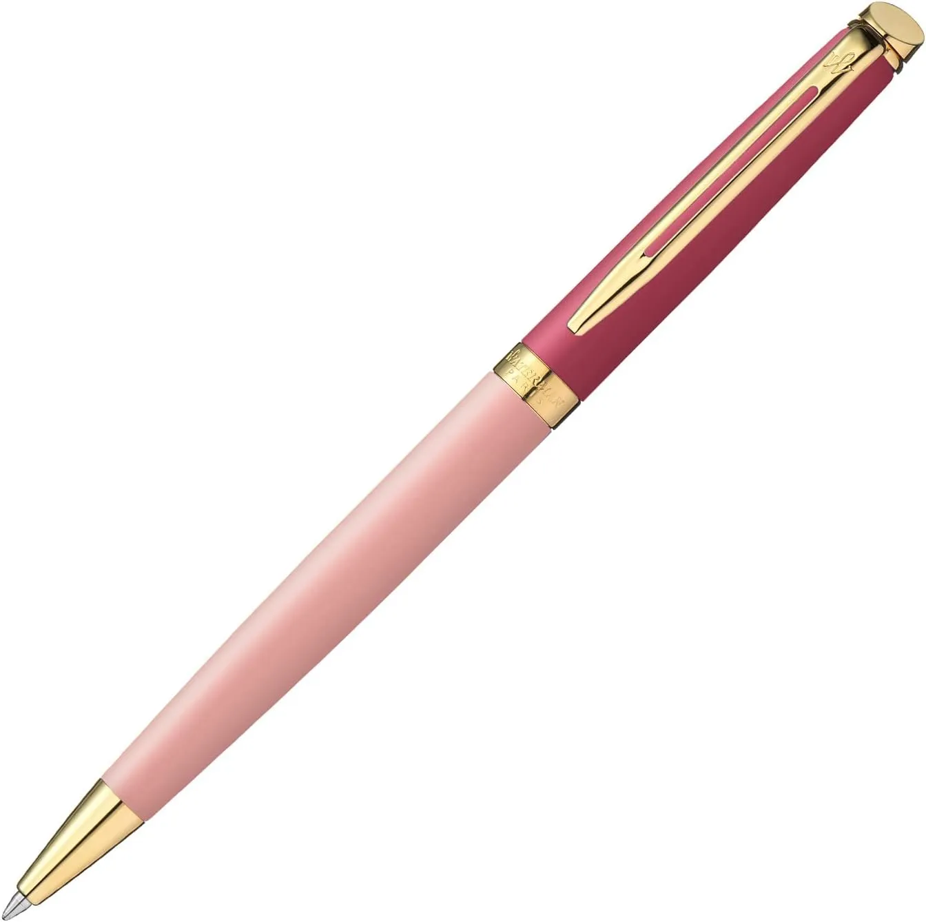 WATERMAN 2180130 Official Metropolitan Essential Oil-based Ballpoint Pen, Premium Brand, Gift, Genuine Imported, Pink GT