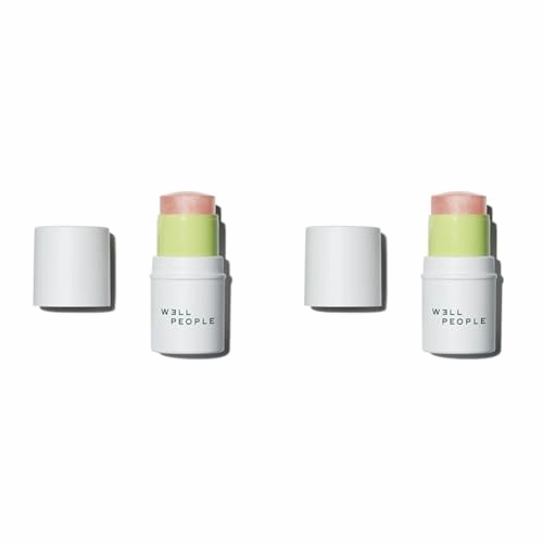 Well People Highlighter Stick - Hydrating Radiance, Plant-Powered Formula - Rose Glow, Pack of 2