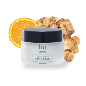 White Truffle Day Cream For Face - Morning Moisturizer with Vitamin C & Minerals - Anti-Aging, Hydrating for Softer & Smoother Skin, 50ml/1.7Fl.Oz.