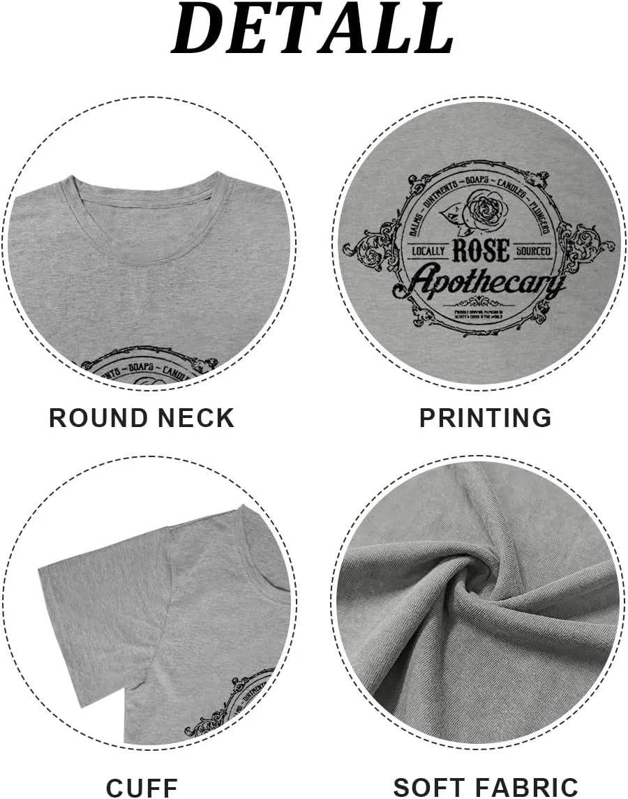 Women Vintage T Shirt Funny Summer Short Sleeve Tops Print Graphic Tees