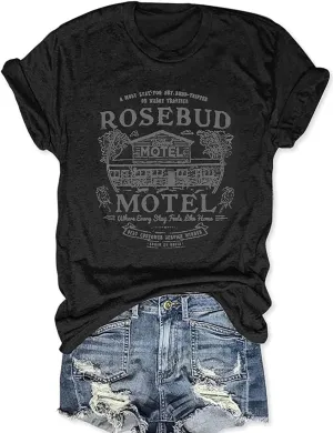 Women Vintage T Shirt Funny Summer Short Sleeve Tops Print Graphic Tees