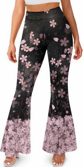Women's Bootcut Yoga Pants High Waist Workout Bootleg Yoga Leggings Buttery Soft Tummy Control 4 Way Stretch Pants