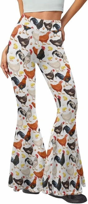 Women's Flare Yoga Pants Bootcut High Waisted Buttery Soft Leggings Wide Leg Workout Sweatpants