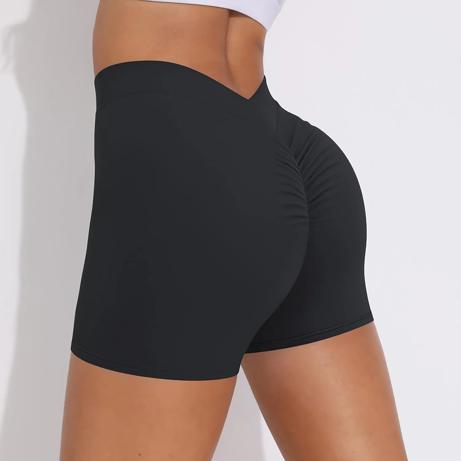 Women's Biker Shorts Workout Yoga Shorts for Women 5 Inches Spandex High Waisted Soft Biker Shorts Women Dance