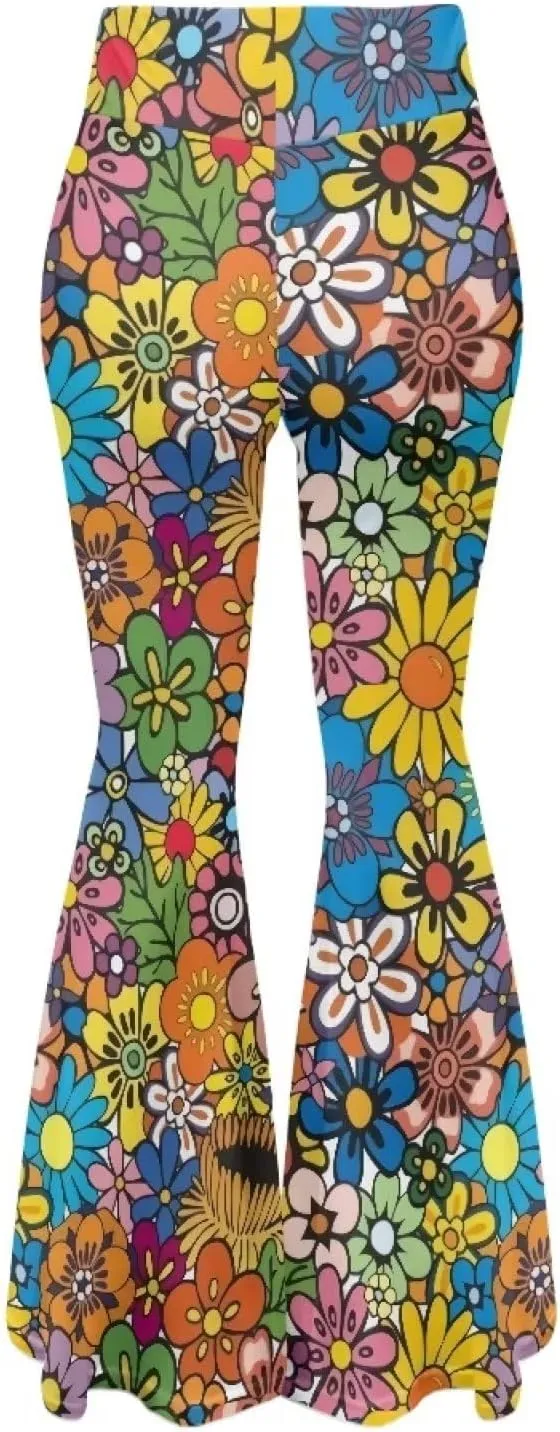 Women's Flare Yoga Pants Bootcut High Waisted Buttery Soft Leggings Wide Leg Workout Sweatpants