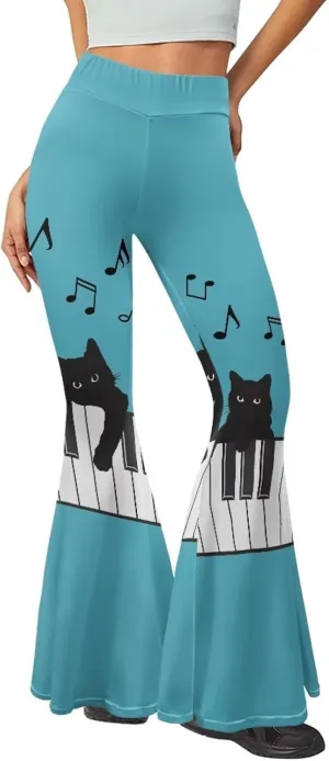 Women's Flare Yoga Pants Bootcut High Waisted Buttery Soft Leggings Wide Leg Workout Sweatpants