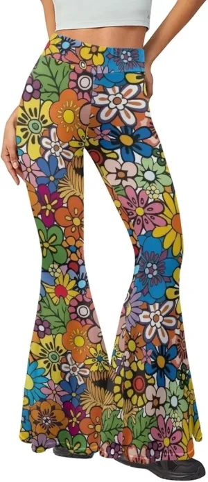 Women's Flare Yoga Pants Bootcut High Waisted Buttery Soft Leggings Wide Leg Workout Sweatpants