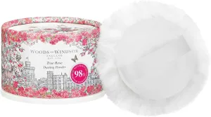 Woods of Windsor Rose Talcum Powder, Floral Dusting Powder with Body Puff, Scented Powder for Women to Help with Odor Control and Chafing, True Rose Scent 3.53 fl oz