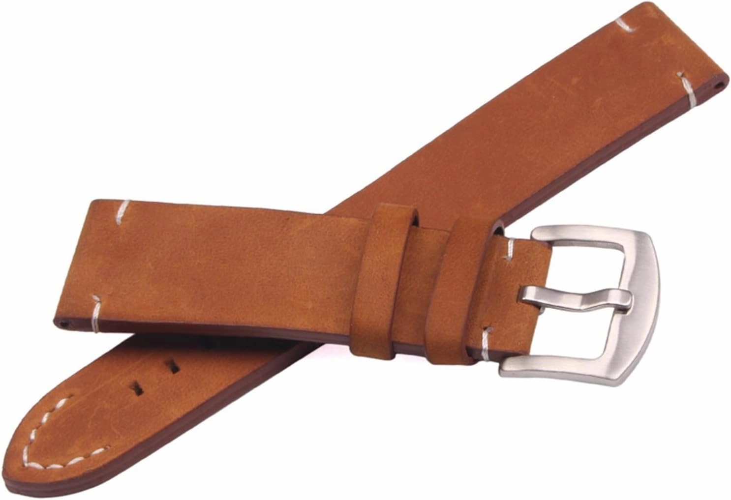 yaoqijie Italian Genuine Leather Watchbands Black Dark Brown Men 18 20 22mm Soft Vintage Watch Band Strap Metal Pin Buckle Accessories lasting