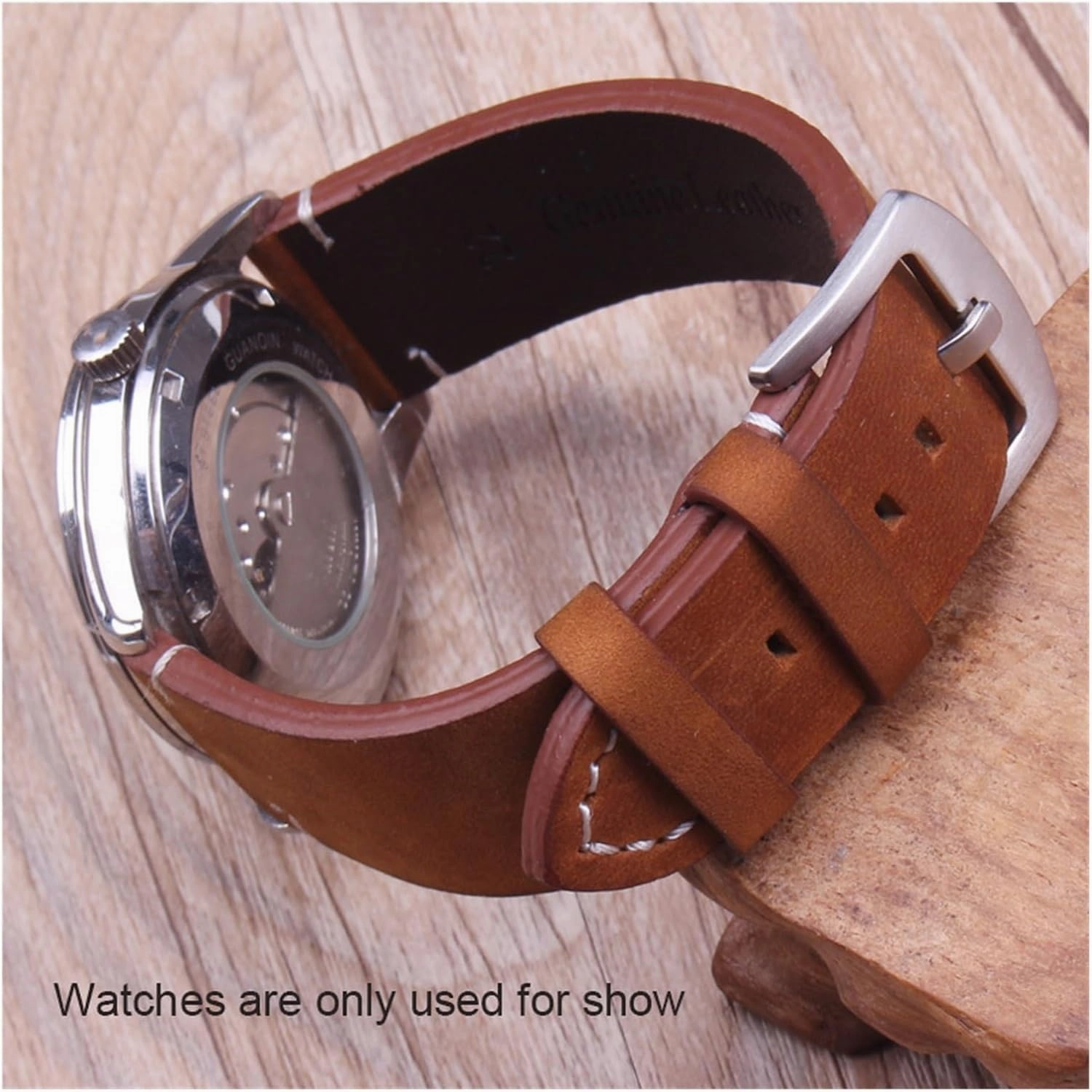 yaoqijie Italian Genuine Leather Watchbands Black Dark Brown Men 18 20 22mm Soft Vintage Watch Band Strap Metal Pin Buckle Accessories lasting