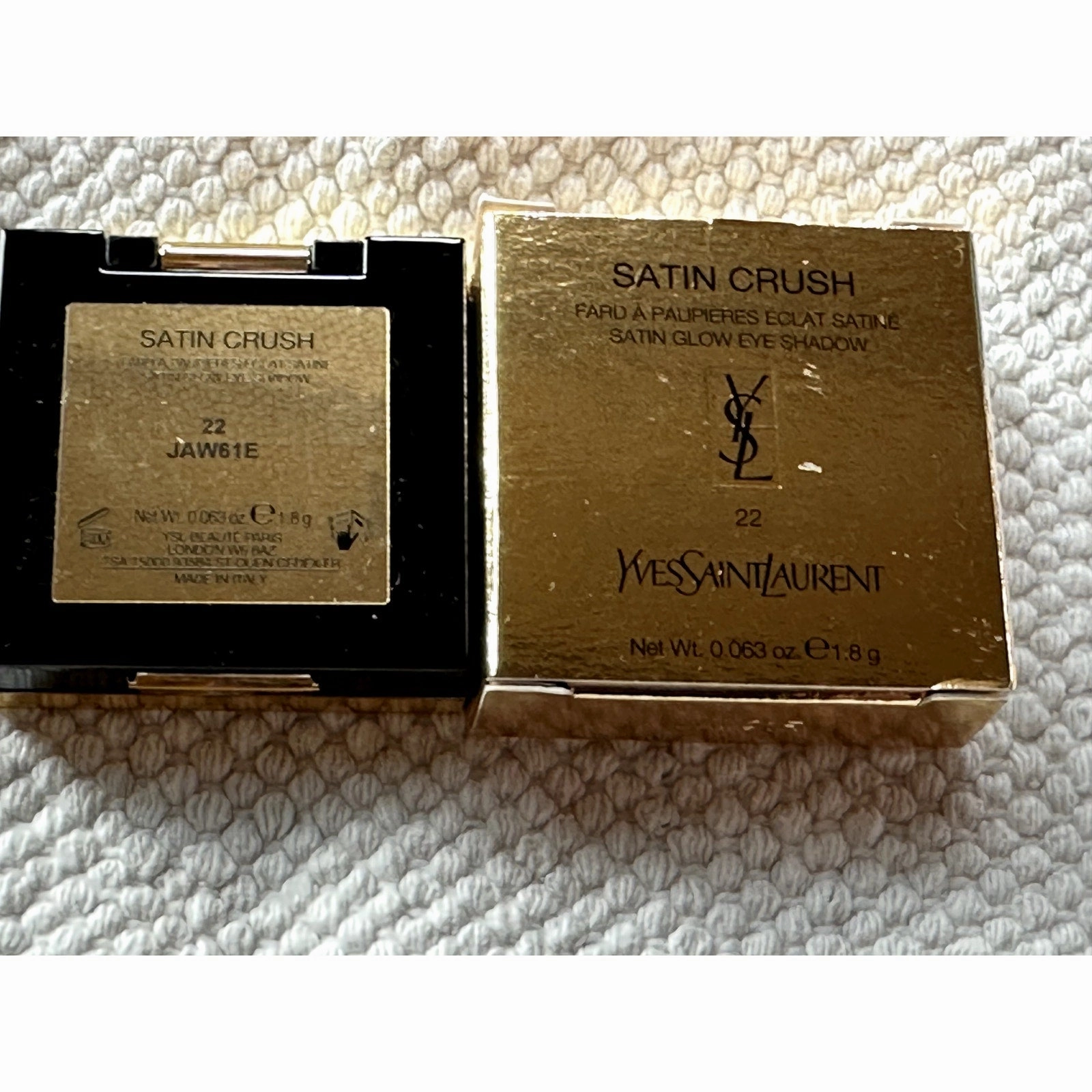 YSL Satin Crush Eye Shadow Excessive Brown# 22