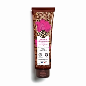 Yves Rocher Argan and Rose Petals Gommage Nourishing Body Scrub Oil - 150 ml. / 5 fl.oz.…
