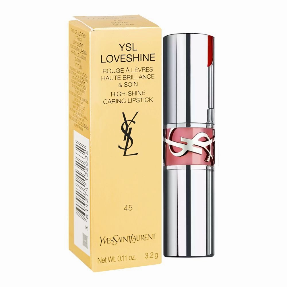 Yves Saint Laurent Love Shine Lipstick, 3.2g, 45 Coral Crush