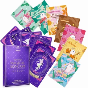 ZealSea Super Hydrating & Moisturizing Facial Sheet Mask Bundle 7 Pack Sheet Masks Plus New Releasing Magic Fun Facial Mask Collection